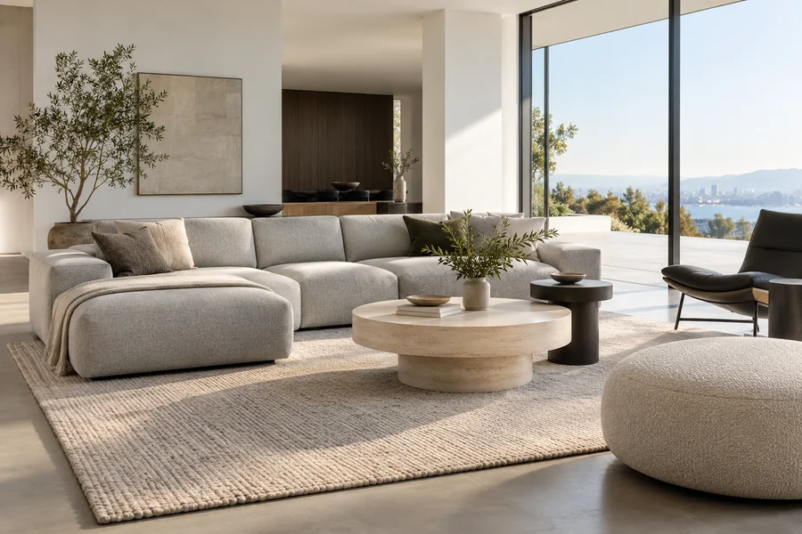 Comodidad excepcional — contemporary living room